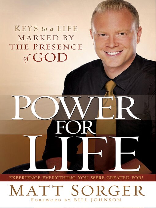 Title details for Power for Life by Matt Sorger - Available